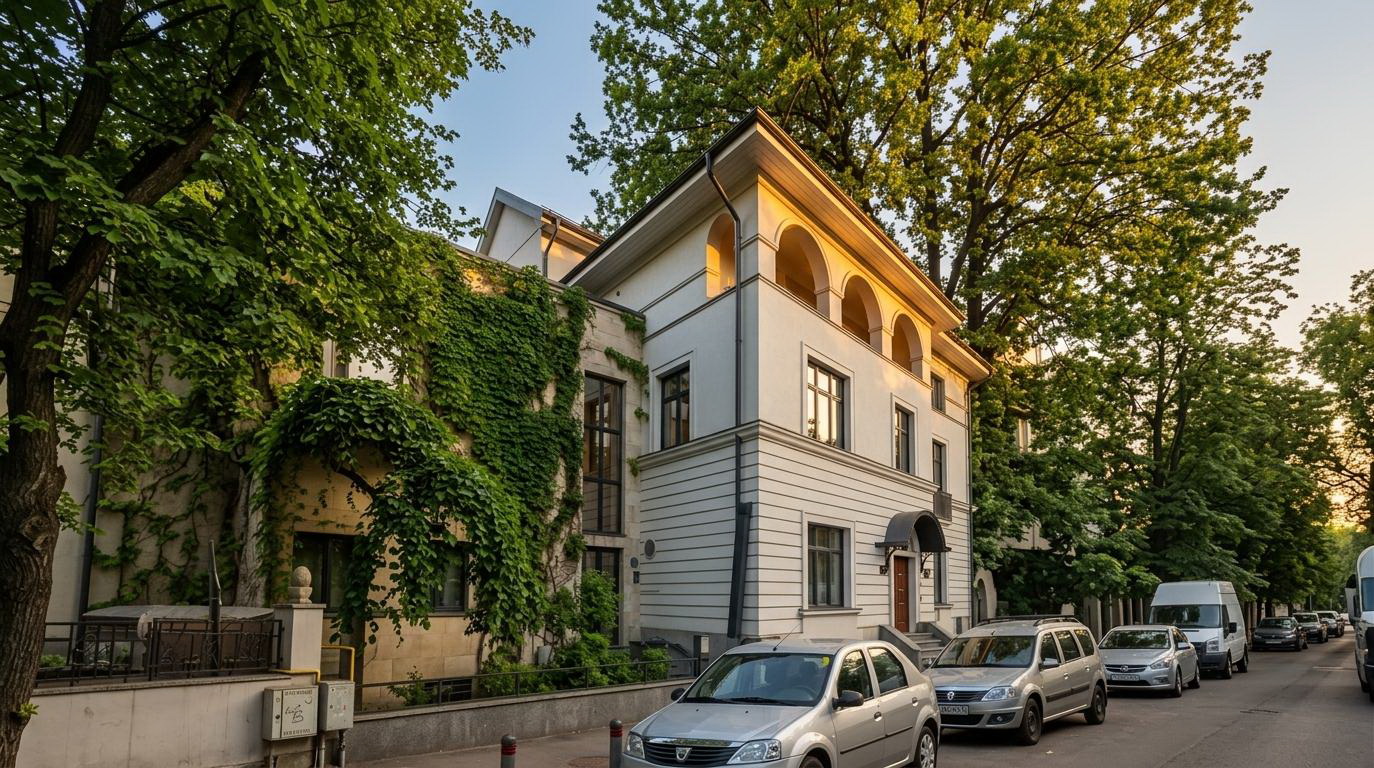 Locuință unifamilială – consolidare, supraetajare și remodelare / Paris 54, București