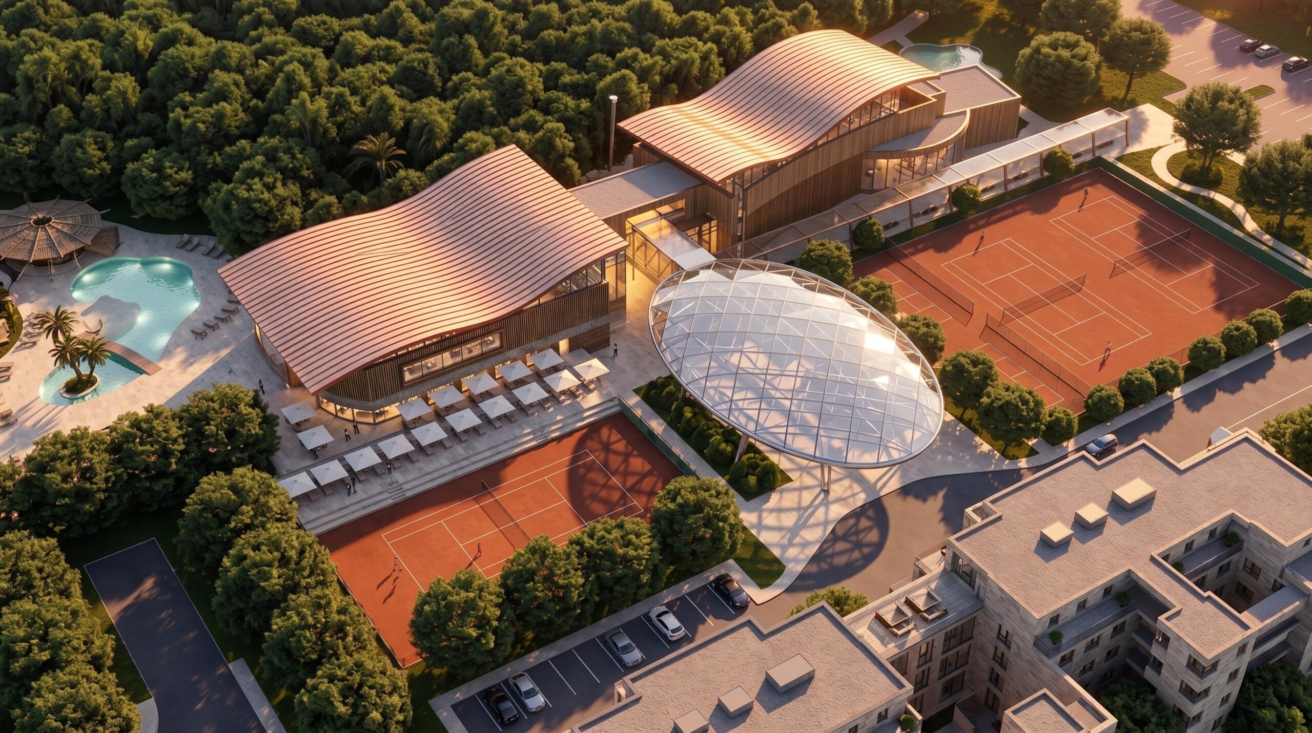 Club House Stejari / Club privat de sport, wellness și lifestyle premium