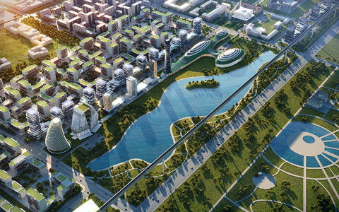 Silkland, Baku, Azerbaidjan- New District Masterplan