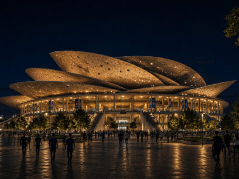 Desert Rose Stadium Mauritania