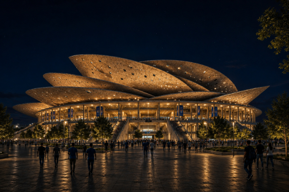 Desert Rose Stadium Mauritania