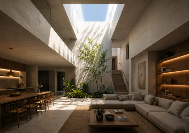 Lumina zenitală. Arhitectura spațiilor care respiră
